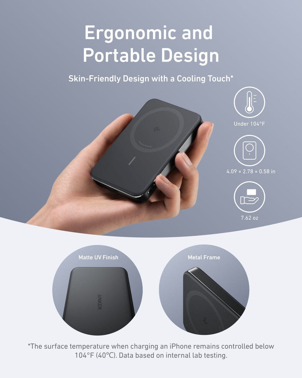 Anker MagGo Power Bank (10K, Slim) | 2-Pack
